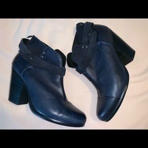 Rag & Bone blue Ankle boots